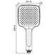 Лійка для душу Koer KP-0402-07 (3 функції) (KR4989) KR4989 фото 2