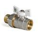 Кран с американкой 1" (Koer KR.227.W) белый (KR0098) KR0098 фото 3