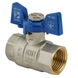 Кран кульовий Koer 1/2" ГГМ (KR.217.B) синій (KR2719) KR2719 фото 1