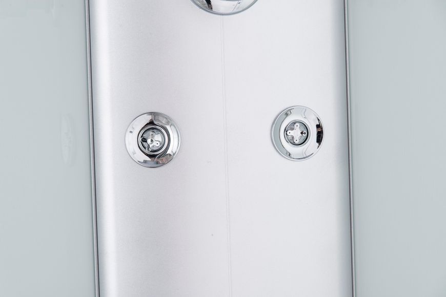 Бокс душовий з гідромасажем Mixxus STRONG SBH02-90x90x215-FB SATIN низький піддон (MI6890) MI6890 фото