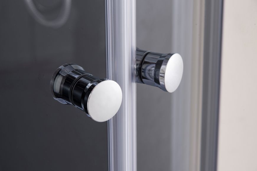 Бокс душовий з гідромасажем Mixxus STRONG SBH02-90x90x215-FB SATIN низький піддон (MI6890) MI6890 фото