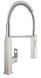 Змішувач для кухні з гнучким виливом Grohe Eurocube (31395DC0) 31395DC0 фото