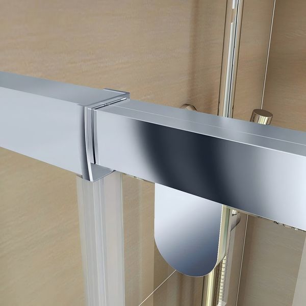 Душова кабіна без піддону Koer SR SC05-90x90x195-TR-01 прозоре скло Easy Clean 6мм, хром (KR5363) KR5363 фото