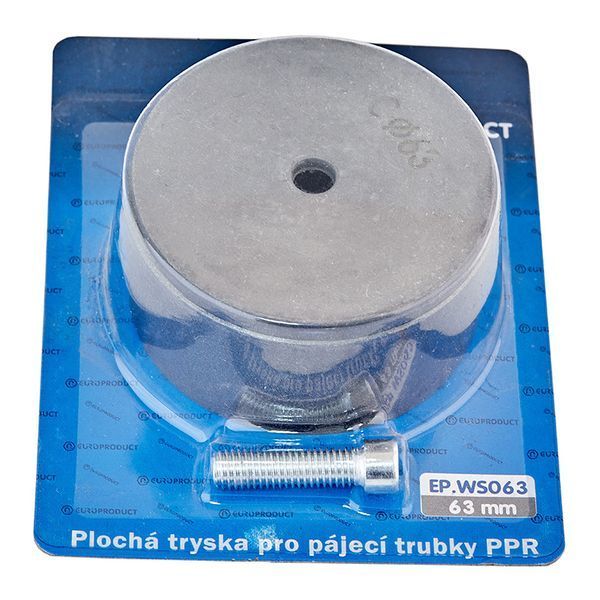 Насадка плоская для паяльника Europroduct EP.WS063 PPR труб 63mm (EP6103) EP6103 фото