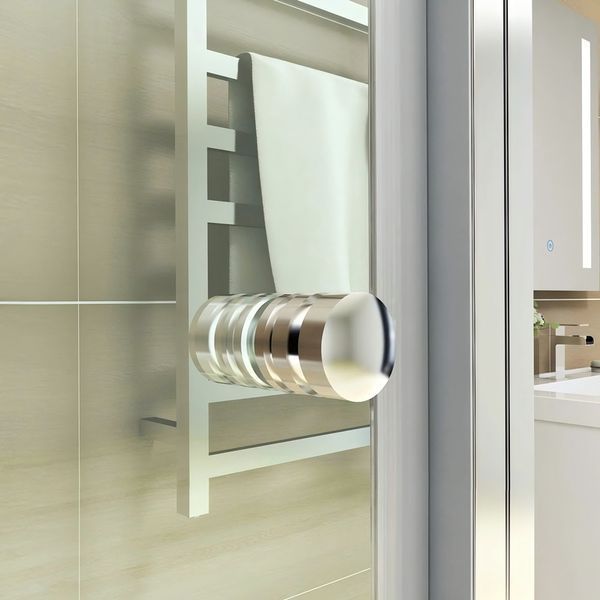 Душова кабіна без піддону Koer SR SC05-90x90x195-TR-01 прозоре скло Easy Clean 6мм, хром (KR5363) KR5363 фото