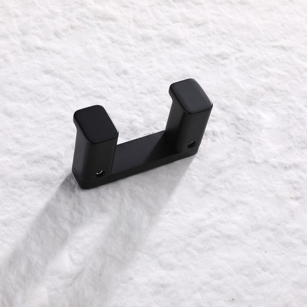 Крючок двойной Koer AS-0101-2-05 цвет черный (KR6154) KR6154 фото