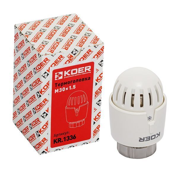 Термоголовка Koer KR.1336 - M30x1.5 (KR3061) KR3061 фото