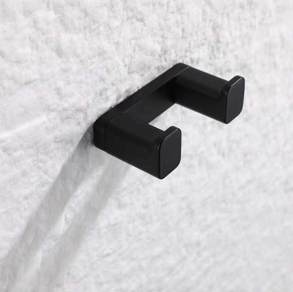 Крючок двойной Koer AS-0101-2-05 цвет черный (KR6154) KR6154 фото