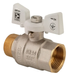 Кран кульовий KOER 3/4" ГШМ (KR.218.W) білий (KR0183) KR0183 фото 1