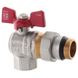 Кран з американкою 1/2" "антіпротечка"(Koer KR.228-Gi) кутовий (KR0196) KR0196 фото 1