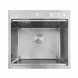 Мийка Mixxus MH5050-SK NANO-SILVER (3.0/0.8) з н.ст. зі сходинкою для суш.,з підст.під ножі(нерж.)(MX1939) MX1939 фото 1