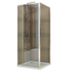 Душова кабіна без піддону Koer SR SC05-90x90x195-TR-01 прозоре скло Easy Clean 6мм, хром (KR5363) KR5363 фото 1