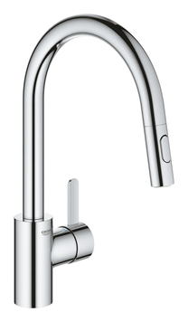 Смеситель для кухни с выдвижным изливом Grohe Eurosmart Cosmopolitan (31481001) 31481001 фото