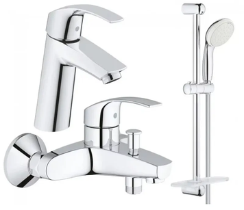 Набор смесителей Grohe Eurosmart M-Size для ванной (123246M) 123246M фото
