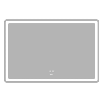 Дзеркало Zerix Mirra MR05-120x80 з LED Touch, Anti-fog, димером, регулятором яскравості (ZX6061) ZX6061 фото