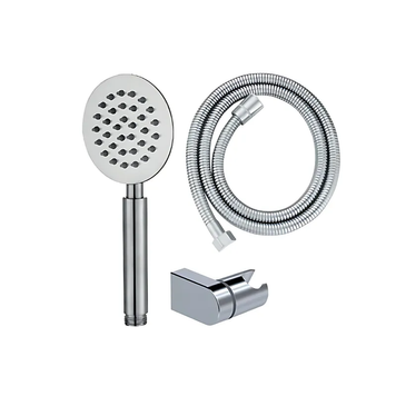 Душовий набір Mixxus Shower SET-01.SUS (шланг, лійка, кронштейн) з нерж. сталі (MI6156) MI6156 фото
