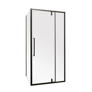 Душова кабіна без піддону Mixxus Premium BEVEL SC01-100x80x195-TR Black прозоре скло 6мм (MI6870) MI6870 фото