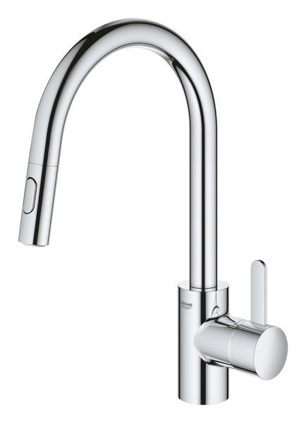 Смеситель для кухни с выдвижным изливом Grohe Eurosmart Cosmopolitan (31481001) 31481001 фото
