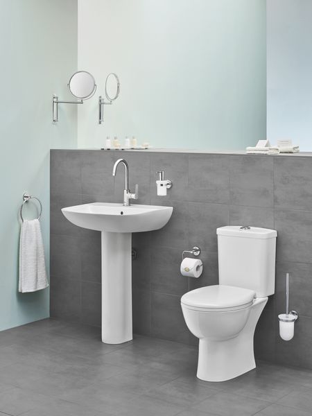 Туалетний йоржик у комплекті Grohe Bau Cosmopolitan Neutral (40463001) 40463001 фото