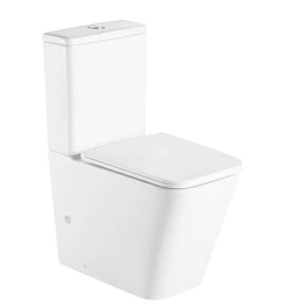 Чаша унитаза-компакта Mixxus Premium Quadro-0401-R Bowl 610х365х825 Rimless без сиденья (MI8339) MI8339 фото