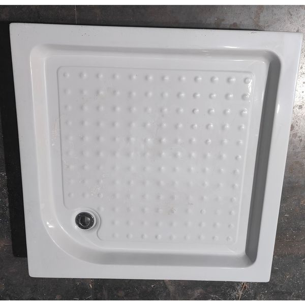 Душевой поддон с сифоном MIXXUS CUBIC ST01-90x90x13 квадратный диаметр слива 52 мм NEW (MI8371) MI8371 фото