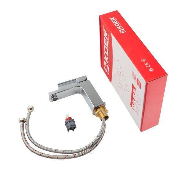Змішувач для умивальника KOER KB-10039-01 (Колір хром) (KR5994) KR5994 фото