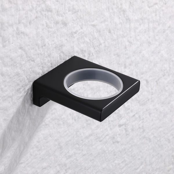 Мильниця настінна Koer AS-0102-05 (скло) колір чорний (KR6158) KR6158 фото