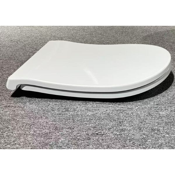 Сидіння-кришка для унітазу Koer AC-0101-SEAT COVER 450х390х80mm дюропласт з мікроліфтом (KR5617) KR5617 фото