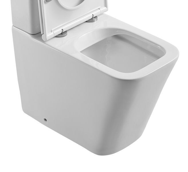 Чаша унитаза-компакта Mixxus Premium Quadro-0401-R Bowl 610х365х825 Rimless без сиденья (MI8339) MI8339 фото
