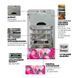 Газовая колонка MIXXUS GWH-0410 BASIC GLASS дымоходная 10 л/мин (панель из стекла с рисунком) (WH0025) WH0025 фото 2