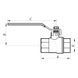 Кран кульовий 1/2" ГГР (NF.611) NOLF (NF3010) NF3010 фото 2