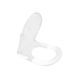 Сидіння-кришка для унітазу Koer AC-0101-SEAT COVER 450х390х80mm дюропласт з мікроліфтом (KR5617) KR5617 фото 3