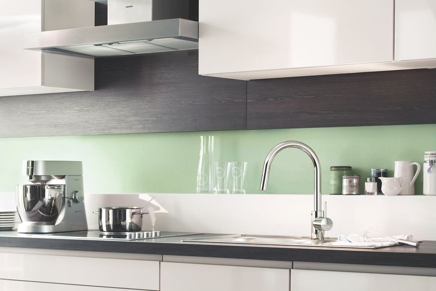 Смеситель для кухни с выдвижным изливом Grohe Eurosmart Cosmopolitan (31481001) 31481001 фото