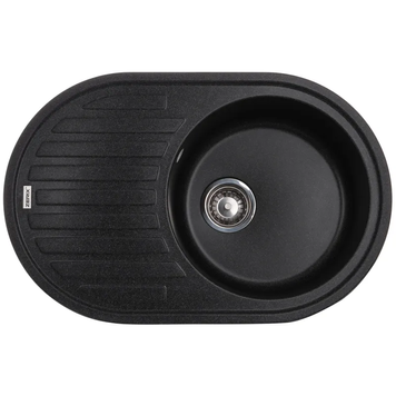 Мойка кухонная Zerix ZS-7750R-13 Графитная (ZX4561) ZX4561 фото