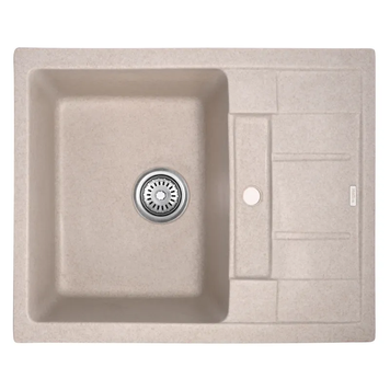 Мойка кухонная Haiba HB8210-G319 sand 620x500x200 (HB0985) HB0985 фото