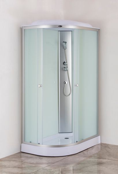 Бокс душовий без гідромасажу Mixxus WAVE SB02-120x80x215-R-FB SATIN з низьким піддоном (MI6893) MI6893 фото
