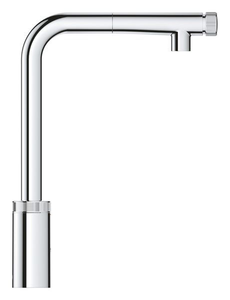 Змішувач для кухні з висувним виливом Grohe Eurosmart New (31613000) 31613000 фото