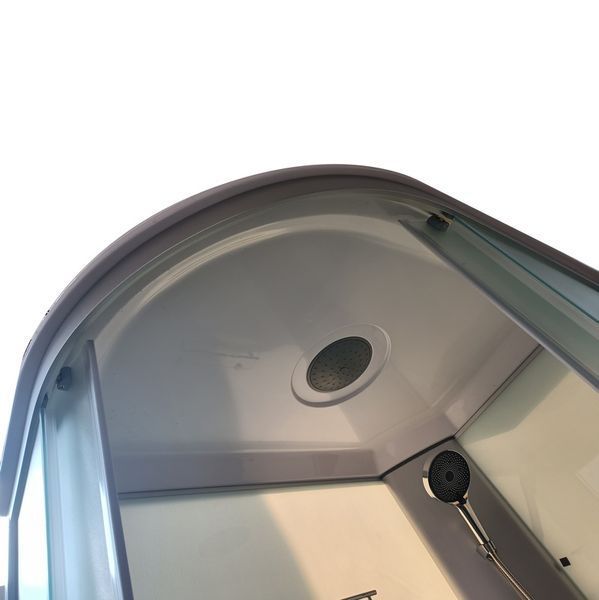 Бокс душовий без гідромасажу Mixxus WAVE SB02-120x80x215-R-FB SATIN з низьким піддоном (MI6893) MI6893 фото