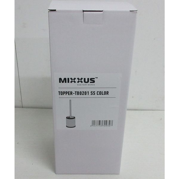 Ершик для унитаза напольный Mixxus Topper-TB0201 SS Color цвет нержавейка (MI7093) MI7093 фото