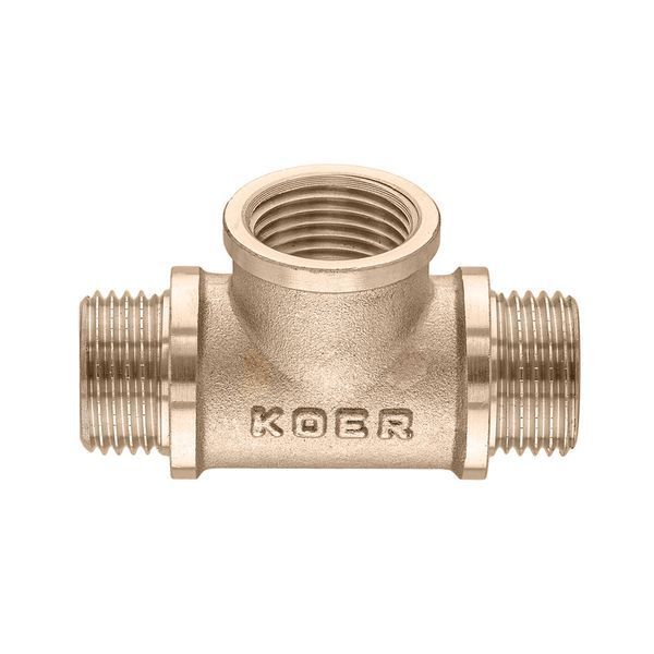 Трійник Koer KF.T06MFM.WN - 1/2" MFM без нікелю (MX1529) MX1529 фото