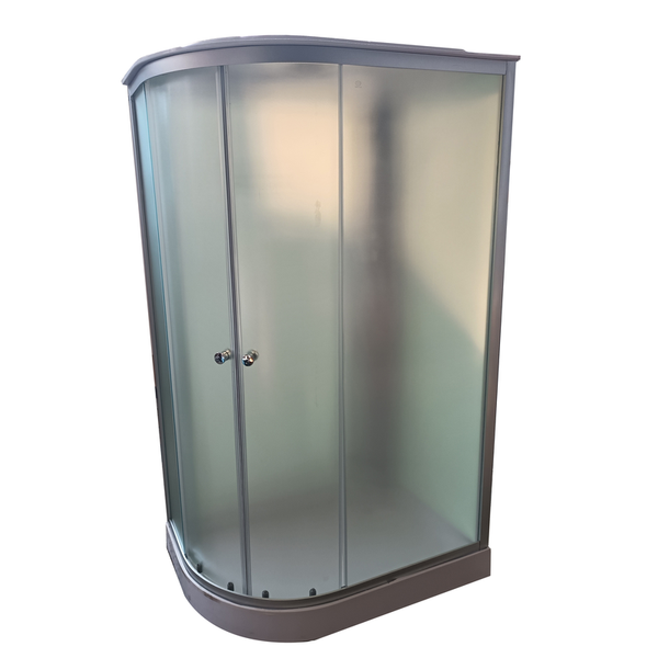 Бокс душовий без гідромасажу Mixxus WAVE SB02-120x80x215-R-FB SATIN з низьким піддоном (MI6893) MI6893 фото