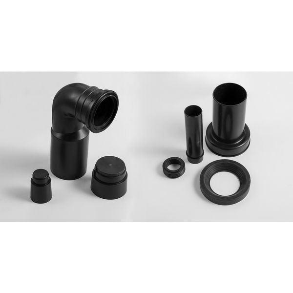 Комплект установочный для унитаза Koer KT-0502-05 (с пан. смыва KT-0602-05 Черная матовая + звукоиз.) (KR5173) KR5173 фото
