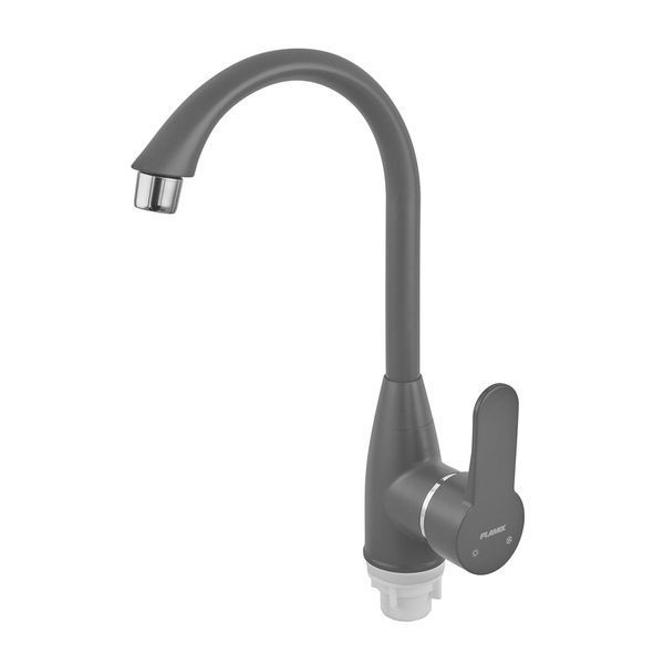 Смеситель для кухни Plamix Mario-011 Graphite (без подвода) (Цвет графит) (PM6099) PM6099 фото