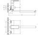 Смеситель для ванны Haiba Kubus 006 (HB0793) HB0793 фото 4