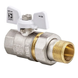 Кран с американкой 3/4" (Koer KR.227.W) белый (KR0097) KR0097 фото 1