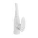 Смеситель для кухни PLAMIX CEZAR-011-B SET WHITE REFL.WHITE с силиконовым изливом, с подводом (PM0718) PM0718 фото 5
