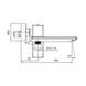 Смеситель для ванны с коротким изливом Koer KB-41010-01 (Цвет хром) (KR3484) KR3484 фото 5