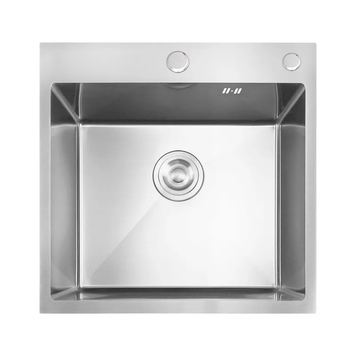Мойка MIXXUS MH5050 SS COLOR (MH5050 NANO-SILVER) (3.0/0.8) из нерж. стали (цвет нерж.) (MX1927) MX1927 фото