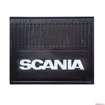 Брызговик SCANIA (470х370) простая надпись (Резина, Турция) (1105850092) 1105850092 фото