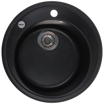 Мойка кухонная Zerix ZS-510R-03 Черная (ZX4532) ZX4532 фото